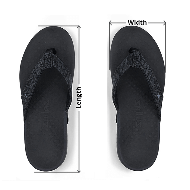 ZULLAZ Active orthotic flip flops