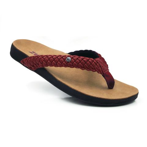 XANTHE Orthotic Flip Flops | RED | ZULLAZ