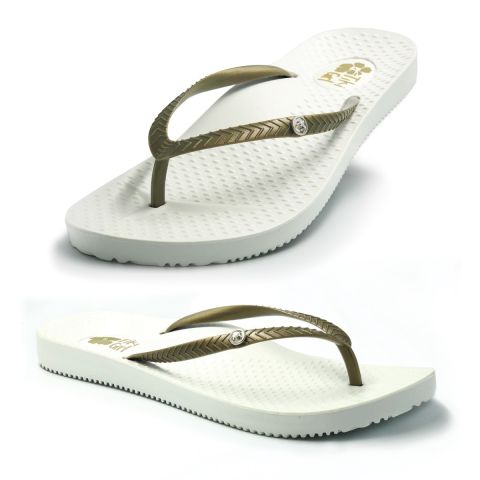 Tongs Orthopédiques FootActive Tiki Girl BLANC