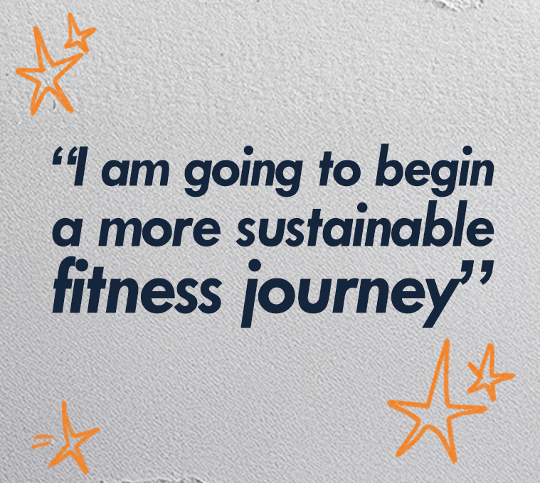 Quote: I’ve also decided that I’ll set some fun goals to keep myself motivated in the long run
